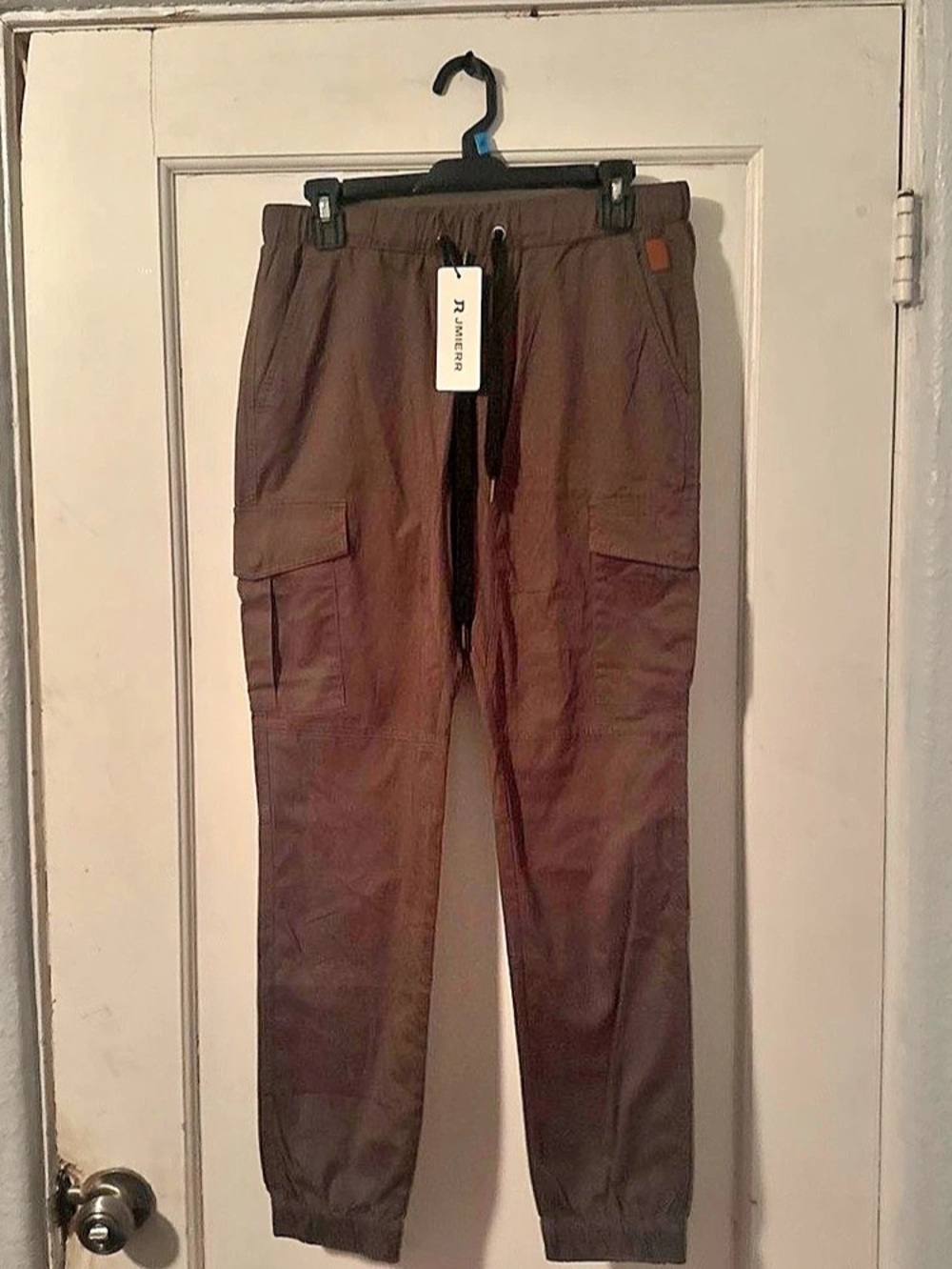 ZARA Cargo Jogger Pants in Brown NWT